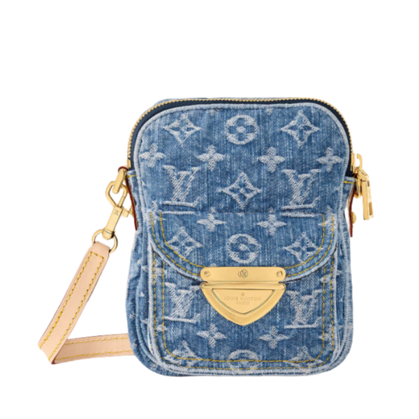 Fairfax Pochette Denim 18 cm
