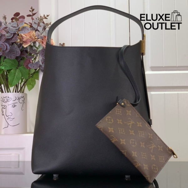 Low Key Hobo MM Bag Schwarz 35 cm