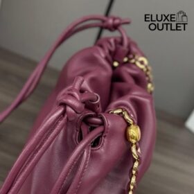 Flamenco Purse Dunkelburgunder 30 cm