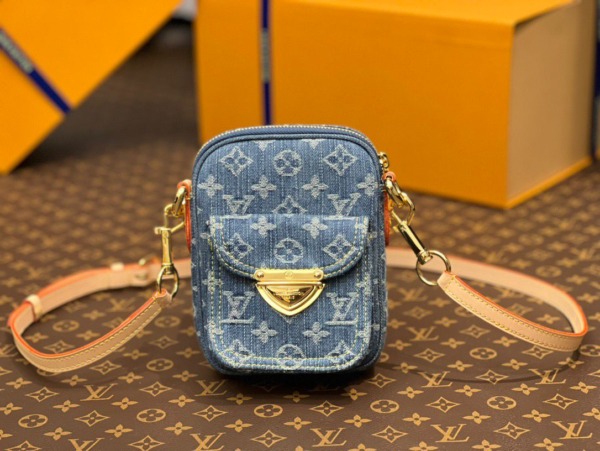 Fairfax Pochette Denim 18 cm