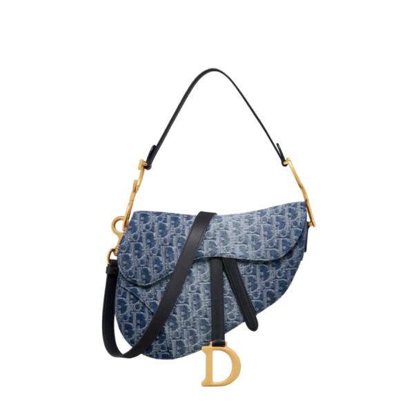 Saddle Denim Blau 25,5 cm