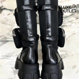 Monolith Biker-Stiefel Schwarz