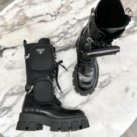 Monolith Biker-Stiefel Schwarz
