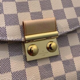 Croisette Damier Azur Canvas 24 cm