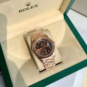 Day-Date Gold/Braun 40 mm