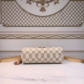 Croisette Damier Azur Canvas 24 cm