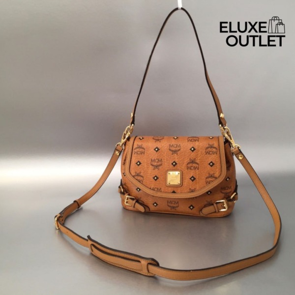 Messenger Bag Cognac 24 cm