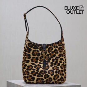 Le 5 a 7 Supple Small Pony Hair Leather 23 cm