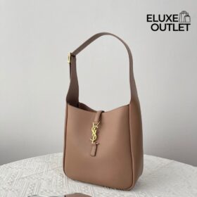 Le 5 a 7 Hobo Bag Staubig Grau 22 cm