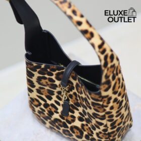 Le 5 a 7 Supple Small Pony Hair Leather 23 cm