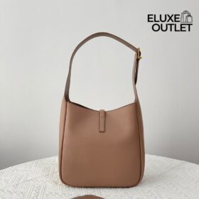 Le 5 a 7 Hobo Bag Staubig Grau 22 cm