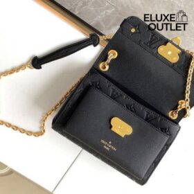 Vavin Chain Monogram Empreinte Schwarz 19 cm