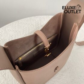 Le 5 a 7 Hobo Bag Staubig Grau 22 cm