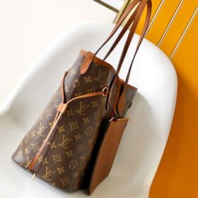 Neverfull Inside Out MM Braun 31 cm