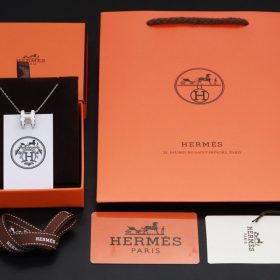 Anhanger Mini Pop H Weiß/Silber