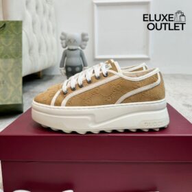 GG Beige Wildleder