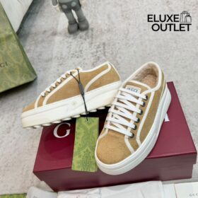 GG Beige Wildleder