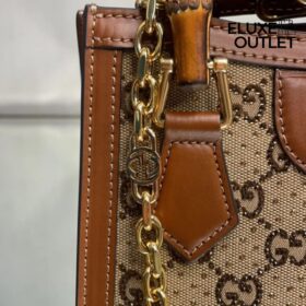 Diana mit Kristallen Braun 20 cm