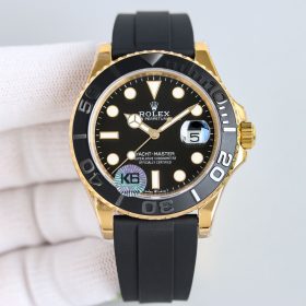 Yacht-Master Schwarz/Gold 40 mm