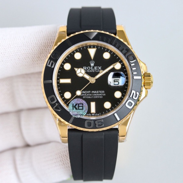 Yacht-Master Schwarz/Gold 40 mm