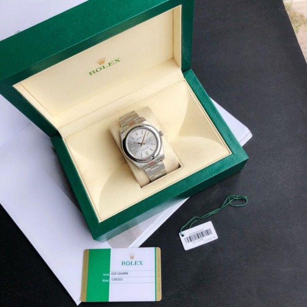 Oyster Perpetual Silbern 41 mm