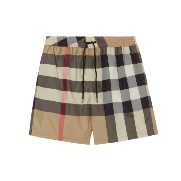 Badeshorts Beige