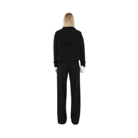 Trenchjacke Schwarz