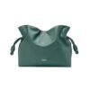 Clutch aus Nappa-Kalbsleder in Vetiver 24.5cm