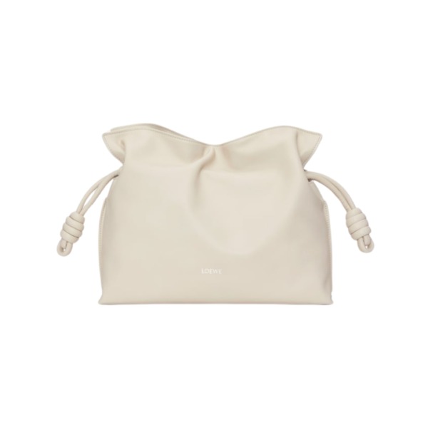 Clutch aus Nappa-Kalbsleder Meersalz 24.5cm