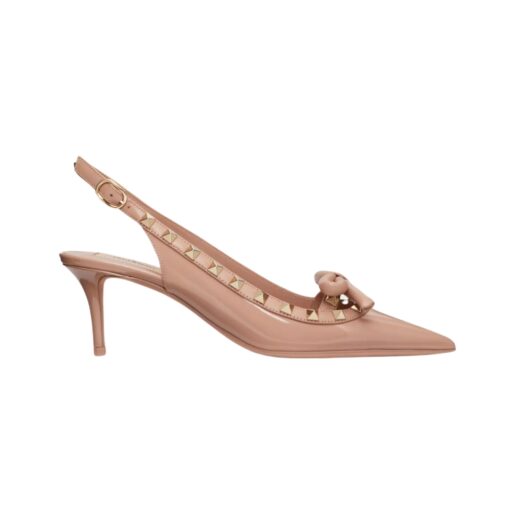 Rockstud Schleifen Rose Cannelle 60cm