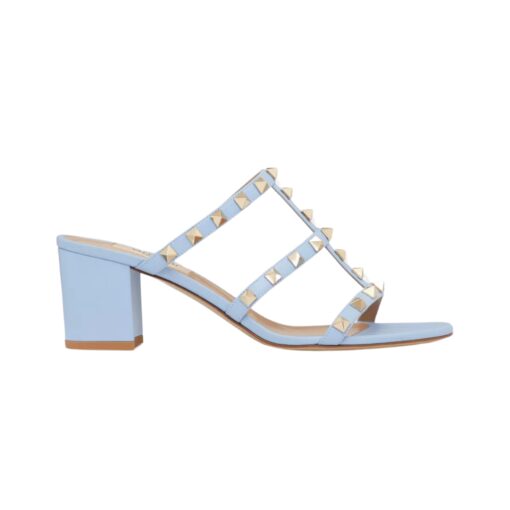 Rockstud Kalbsleder Azur 60cm