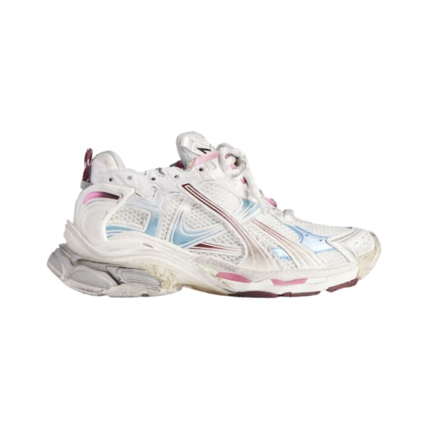 Runner Weiß/Braun/Blau/Rosa/Grau