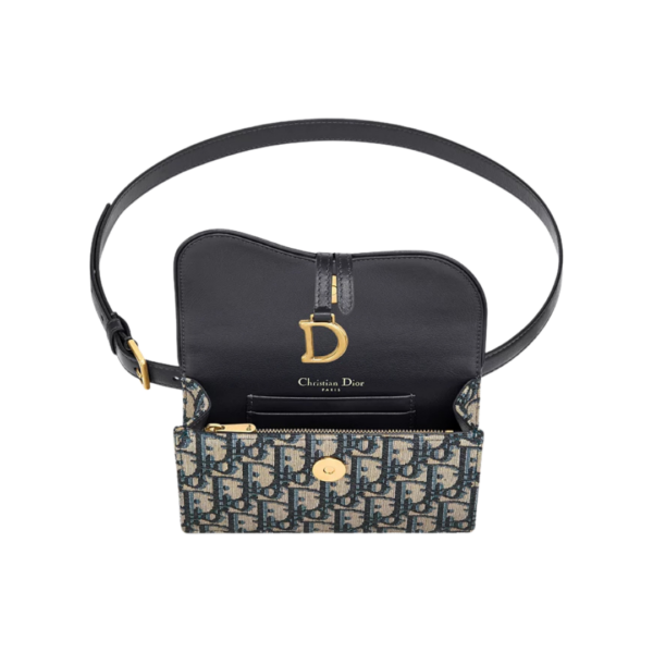 Saddle-pouch met riem