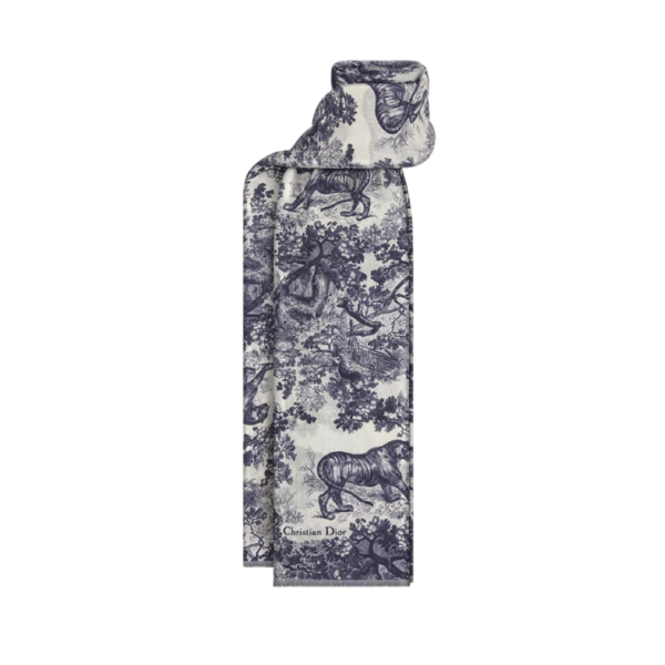 Stola met Toile de Jouy Sauvage-motief