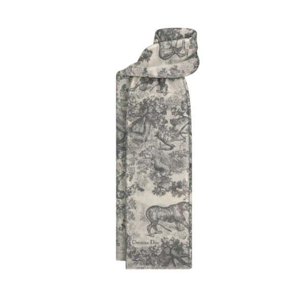 Stola met Toile de Jouy Sauvage-motief