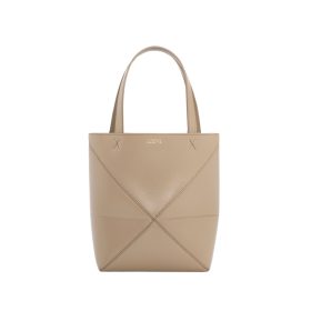 Mini Puzzle Fold Tote Sand 20cm