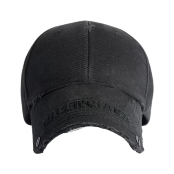 Nieten-Cap Schwarz