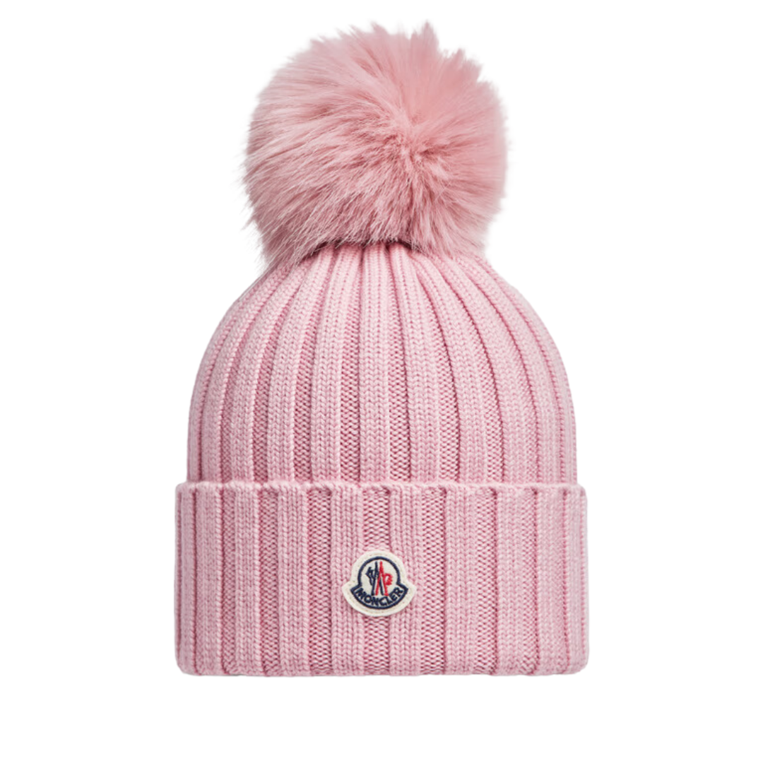 Wollmütze mit Pompon