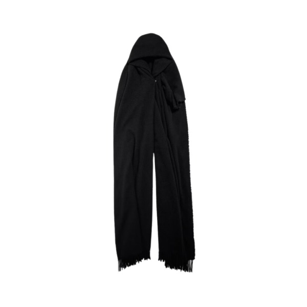 Oversized Schal Schwarz