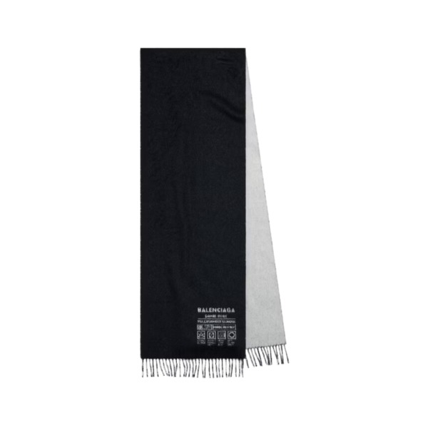 Schal Schwarz/Weiß