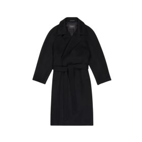 Raglan-Mantel Schwarz