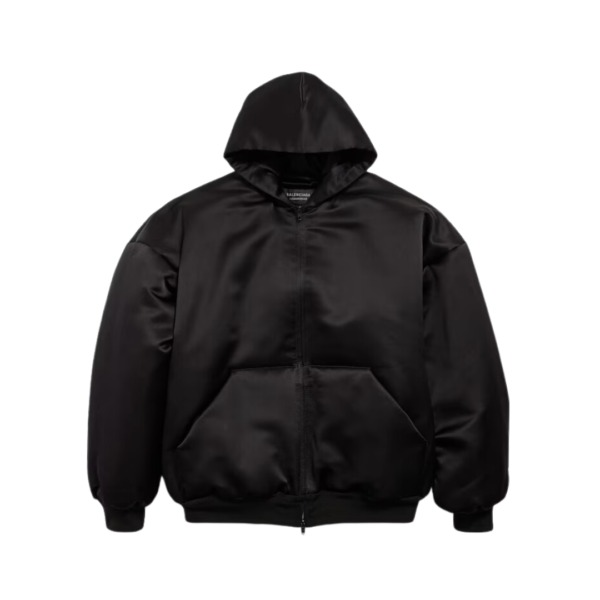 Gepolsterte Jacke Schwarz