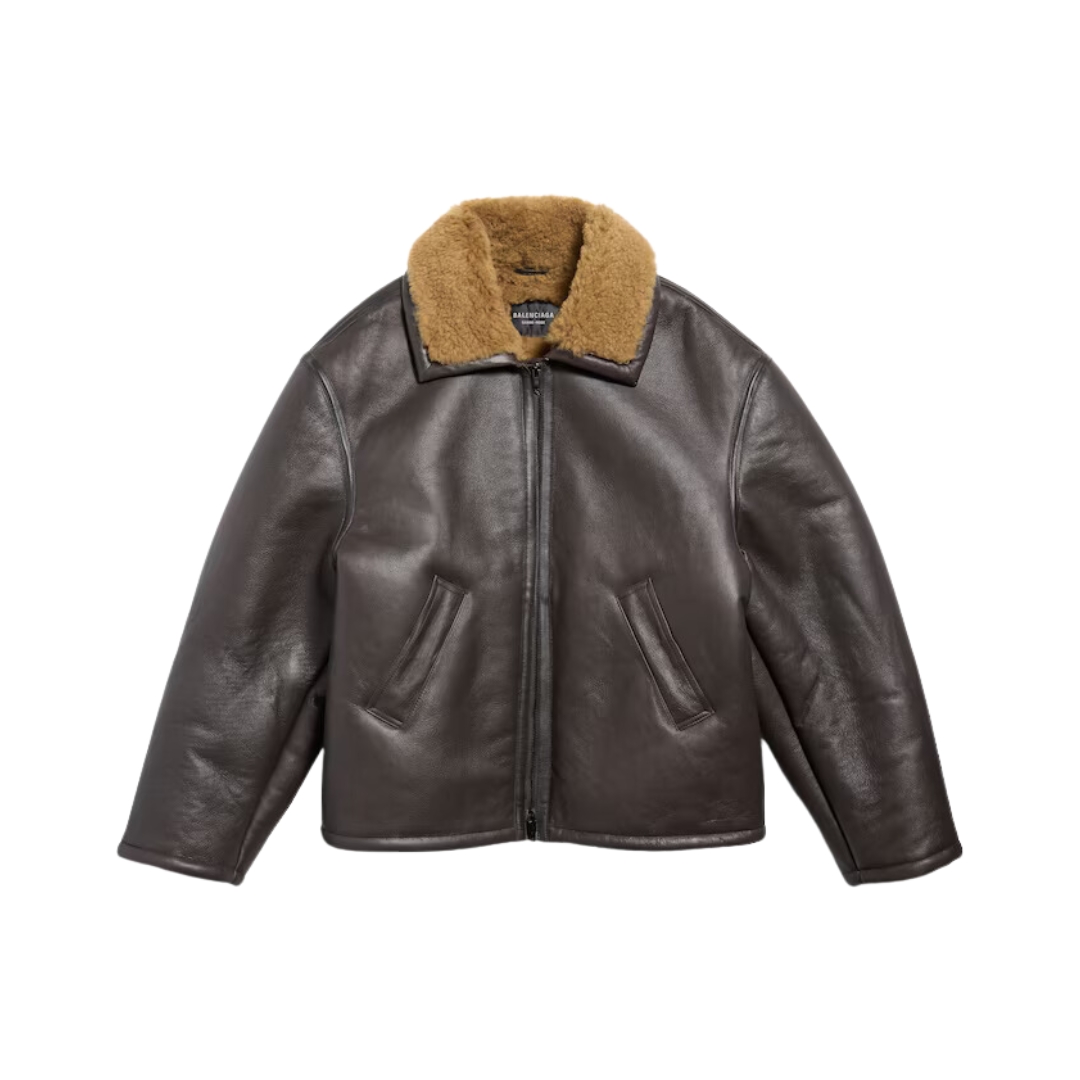 Fliegerjacke Braun