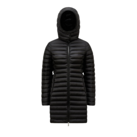 Igelong Kapuzen-Lange Daunenjacke