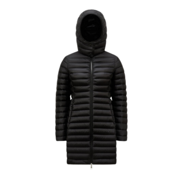 Igelong Kapuzen-Lange Daunenjacke