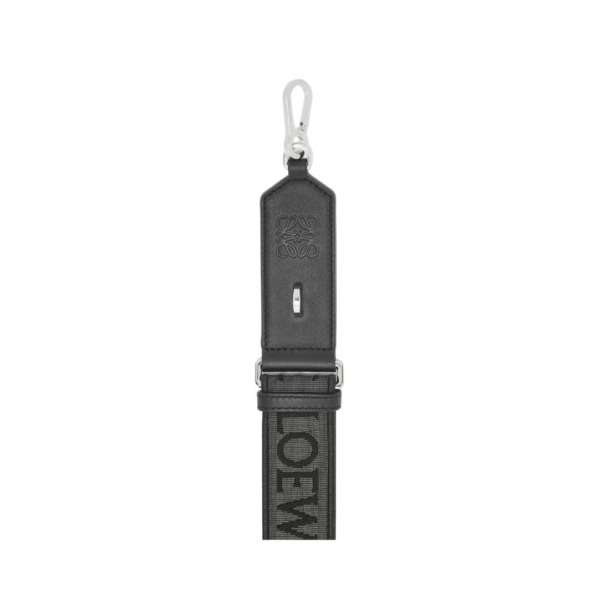 Anagram-Armband aus Jacquard und Kalbsleder