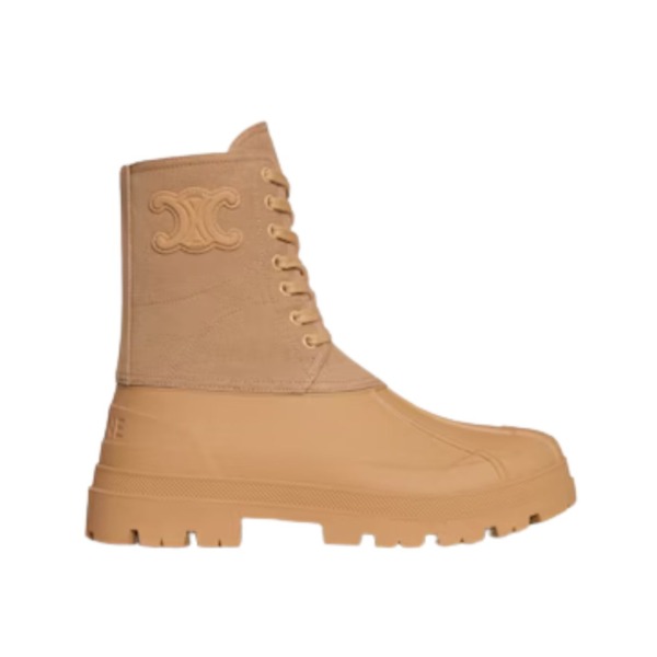 CELINE RILEY SCHNÜRSTIEFEL AUS CANVAS