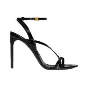 Ava Triomphe Stiletto-Sandalette in Patentkalbsleder