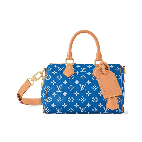 Speedy P9 Bandoulière Blau 25cm