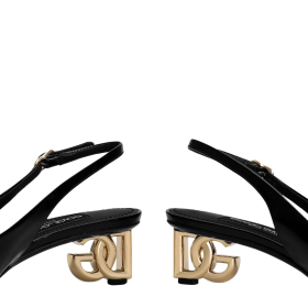 Lackleder Slingbacks 4cm